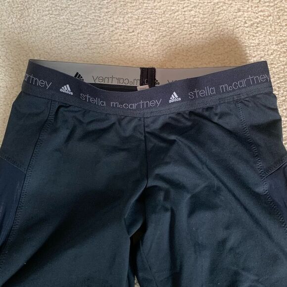 Adidas by Stella McCartney Black Athletic Pants - Picture 4 of 6